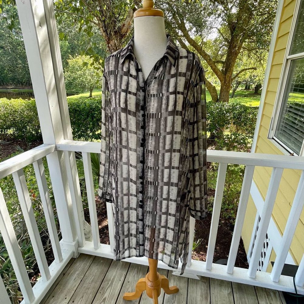 Stella Carakasi Silk Sheer Tunic